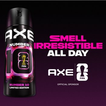 Axe FIFA Number 10 deodorant spray